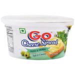 GO CHEESE SPREAD - OLIVE & HERBS - 200 GM
